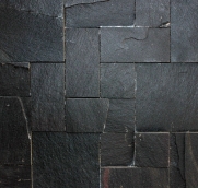 Mosaico de Basalto Preto 3 tamanhos